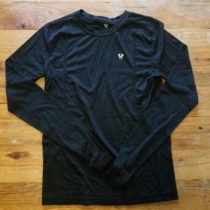 Stoic Black Long Sleeve Baselayer Top